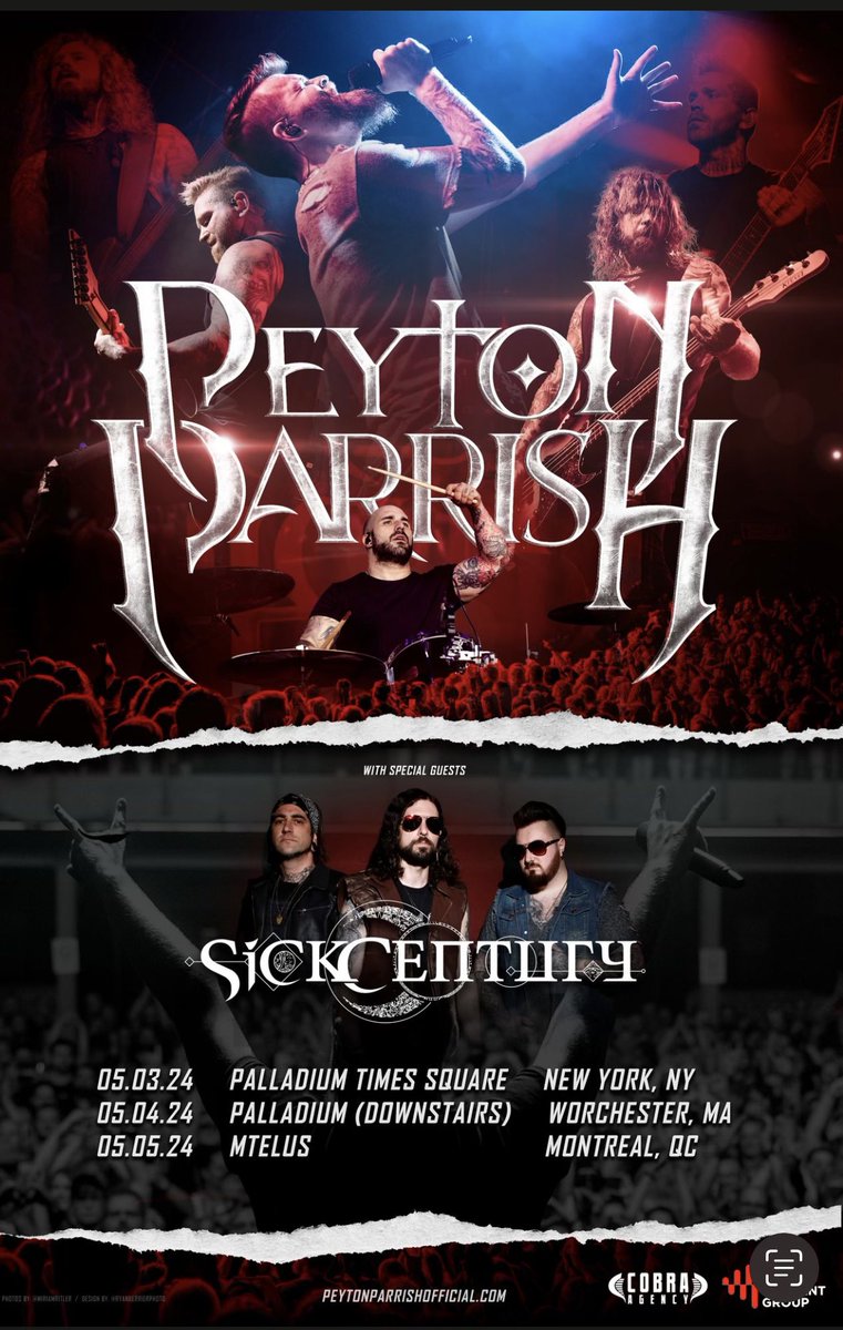 Tickets on sale now! linktr.ee/sickcentury

#peytonparrish #concerts #newrock #sickcentury
