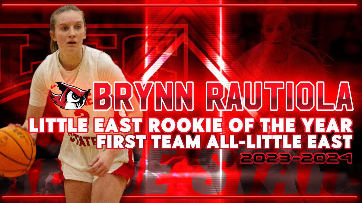 .<a href="/brynnrautiola/">brynnrautiola</a> Named LEC Rookie of the Year, LEC First Team Selection
keeneowls.com/news/2024/2/27…