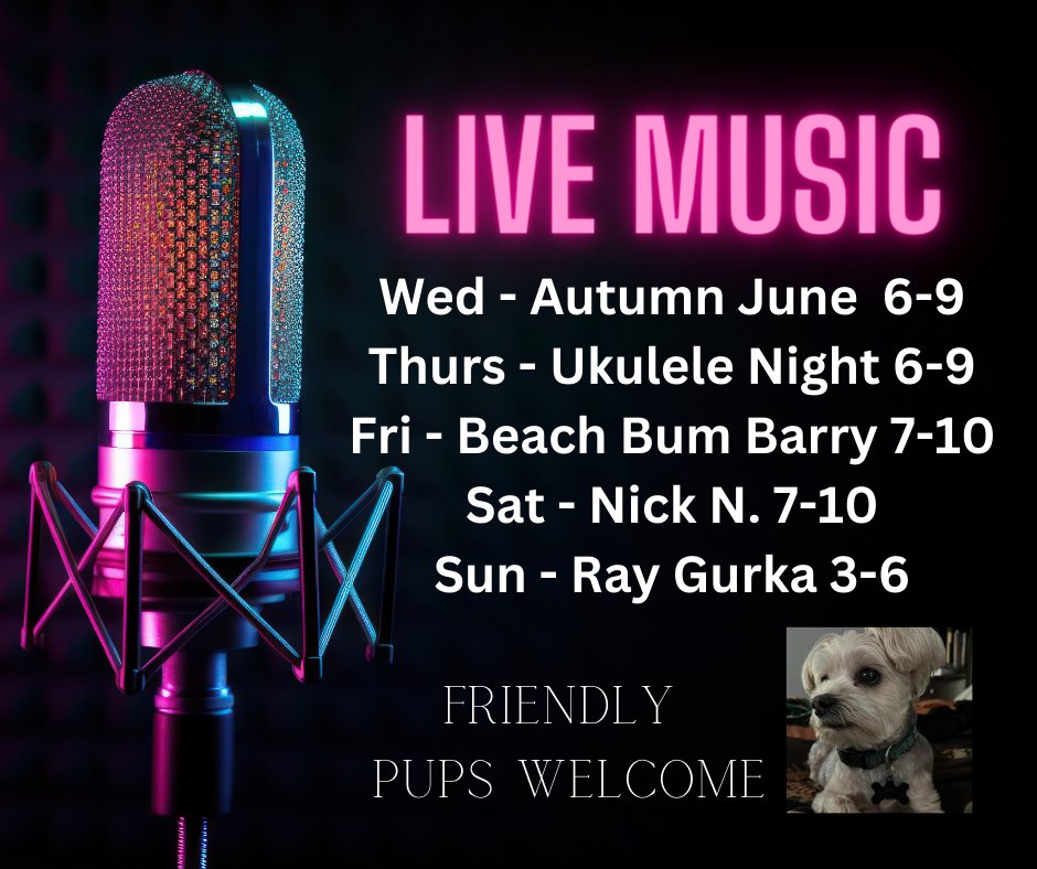 TheHonu's tweet photo. Looking forward to this week's line up! Live Music every night and Sunday afternoons. Aloha Hour Wed-Fri 3-6pm - perfect timing for after a Blue Jays game! @Toronto Blue Jays @Beach Bum Barry @Autumn June Music @lorenlabrador @raygurkamusic https://t.co/ljVUpwjVXc