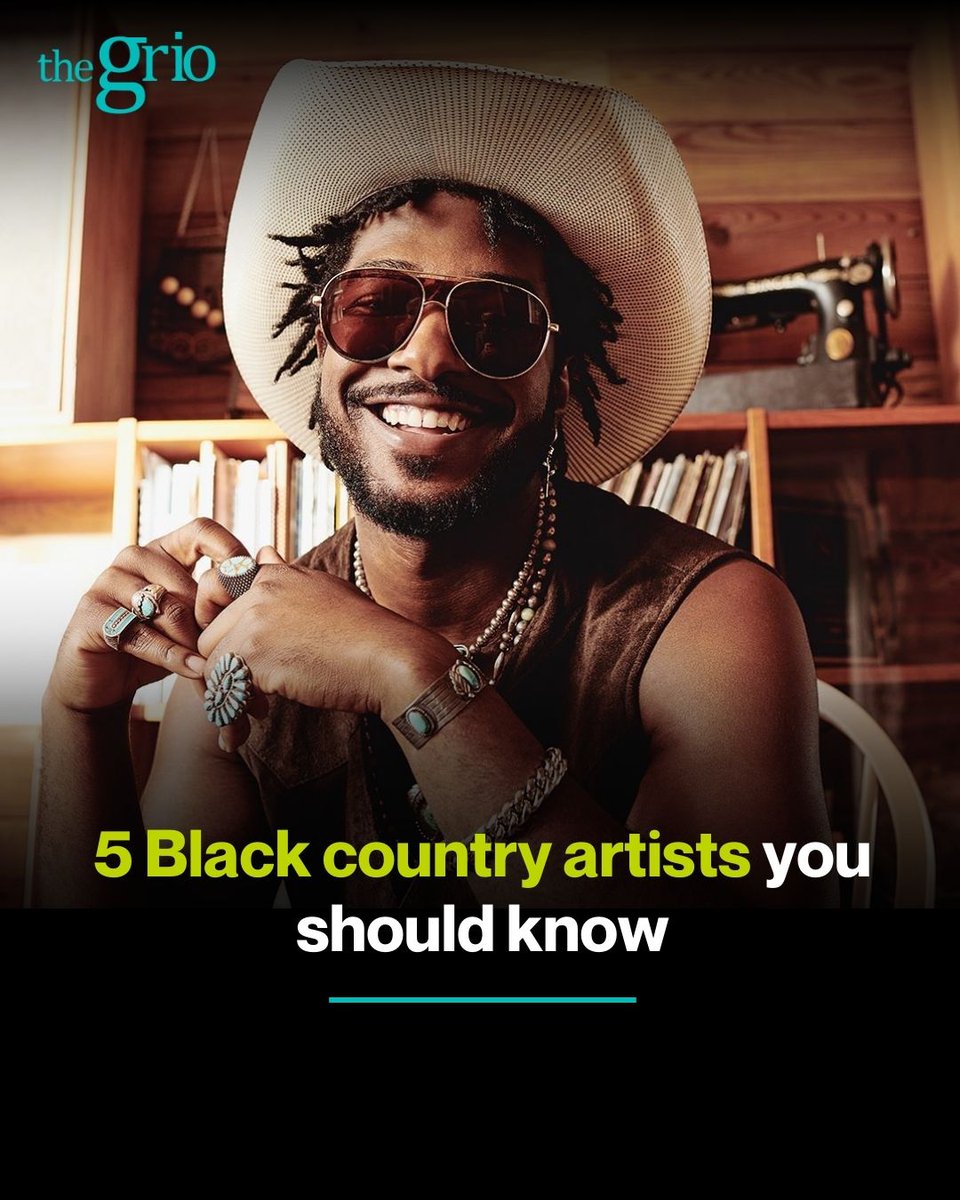 Here’s five Black country artists to add to your playlists. 👇🏿 thegrio.com/2024/02/27/5-b…