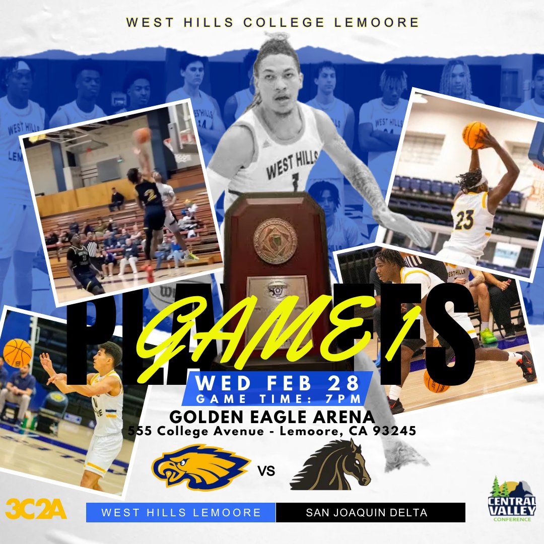 Home playoff game tomorrow. If your avaliable, please come check us out. #WestHillCollegeLemoore #CCC2APLAYOFFS #JervisCole