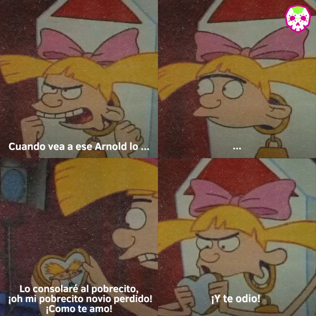 Top momentos inolvidables de Helga.   
Número 1: