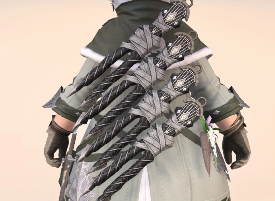FFXIVXD's tweet photo. The sage nouliths, the Cryptlurker's Pendulums, were recovered from underground tombs in Nabaath Areng. They were likely used for rituals wherein spirits of the dead were summoned. Nowadays, these foci are used in modern magical practitioners. https://t.co/9gyChjkR2h