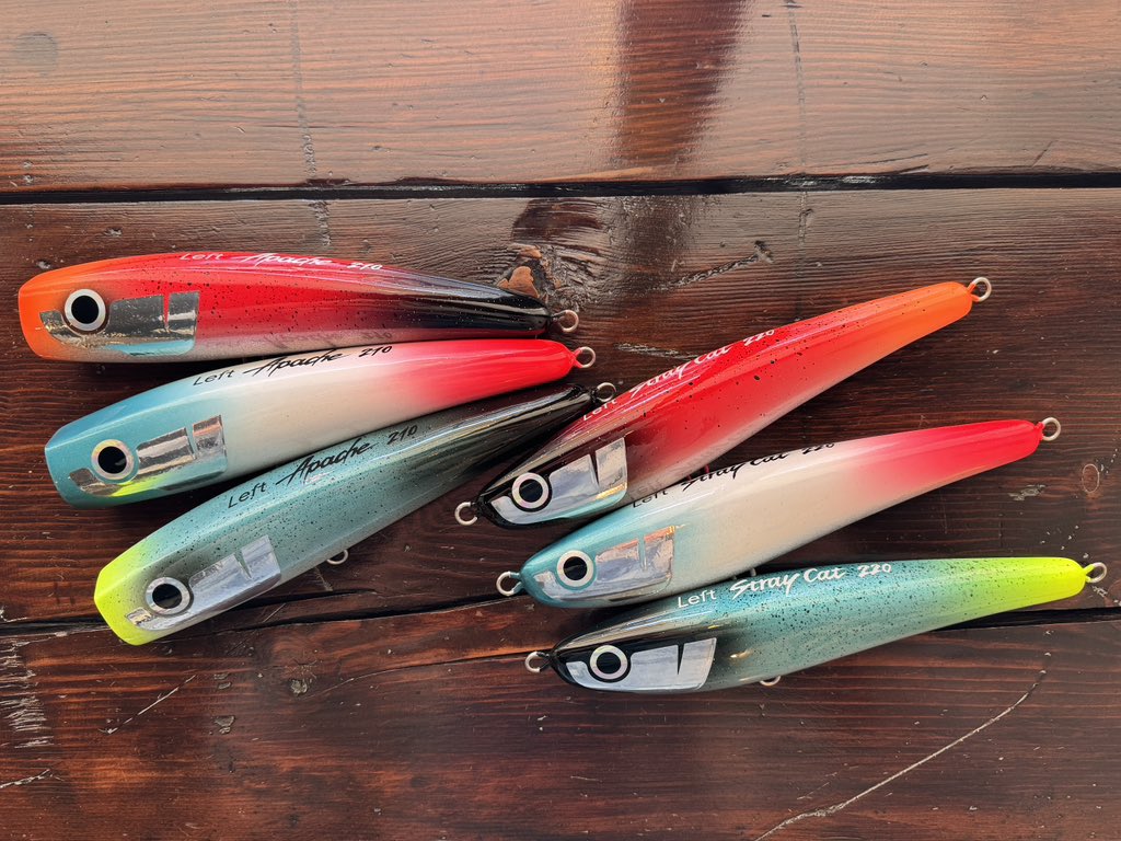 hage_fishing's tweet image. Left 

Apache 210
Stray cat 220

オンラインショップ 2024/02/29 am 公開予定です

hage.co.jp

#left #apache210 #straycat220
#hage #fishing #fishingtackle #tokyo