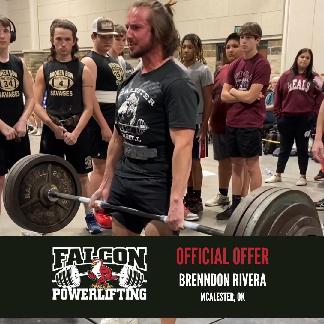 #AGTG blessed to receive my first offer from <a href="/FriendsU/">Friends University</a> ! <a href="/coachnewz55/">Dustin Newberry</a> <a href="/MacBuffIron/">McAlester Buffalo Iron</a> <a href="/McalesterP/">McAlester Powerlifting</a>