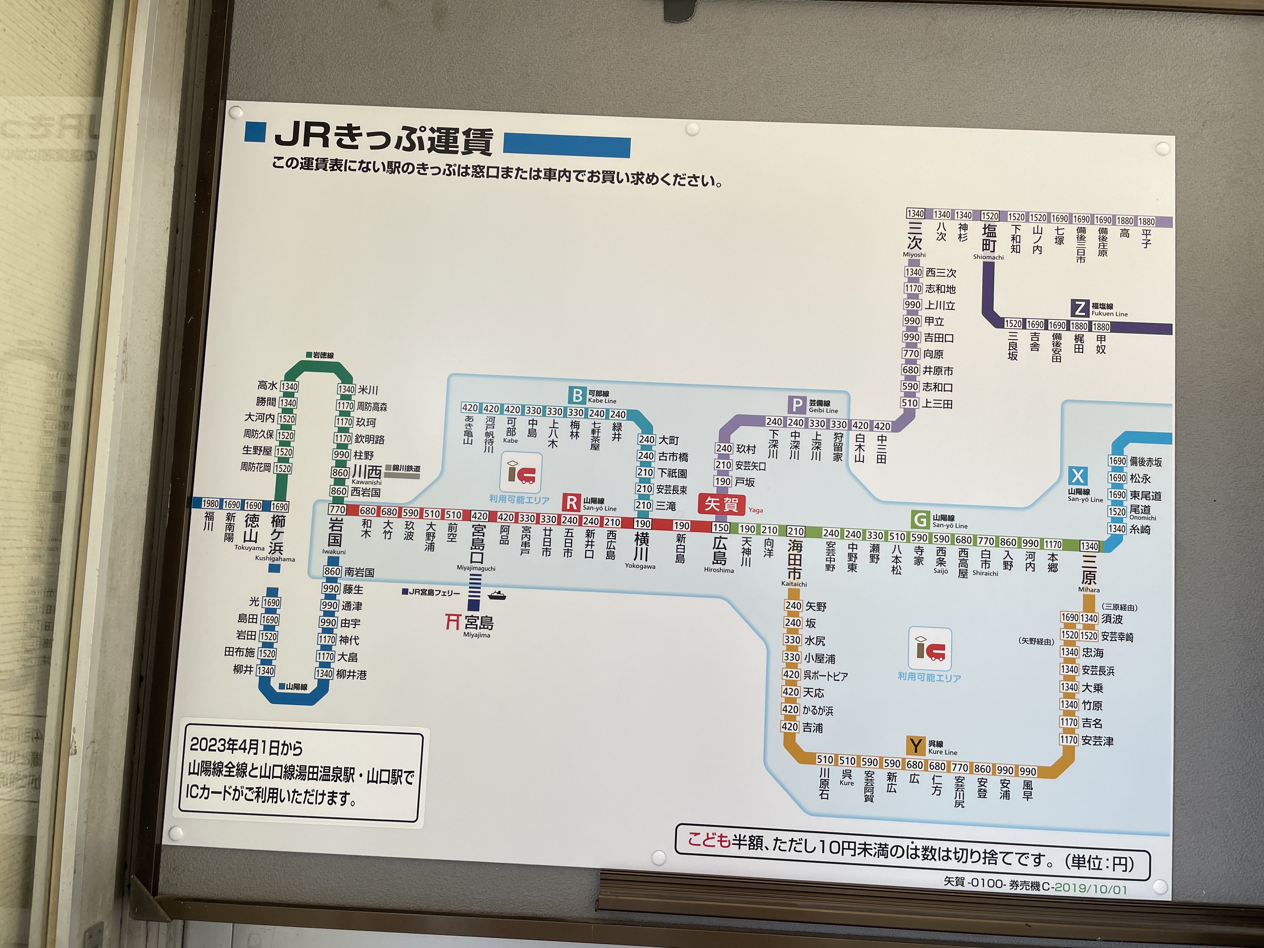 東武東上線　券売機運賃表 東武東上線 券売機運賃表 - メルカリ