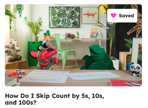 This is one of my favorite @Seesaw lessons because it makes teaching skip counting engaging to students and allows them to practice independently! app.seesaw.me/#/activities/l…