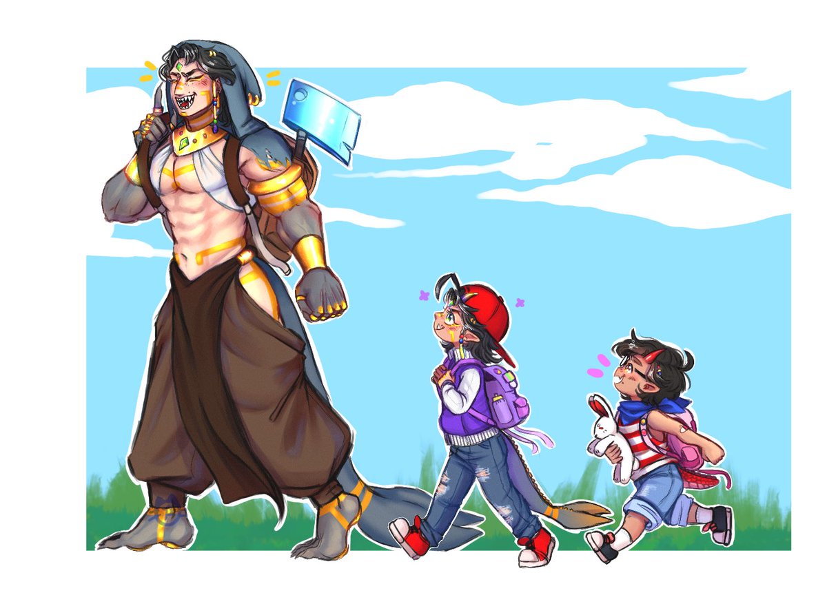 N1ghtCandy's tweet photo. Little adventure!

#qsmp #qsmpfanart  #foolishfanart #leonardafanart #pepitofanart https://t.co/CYbqZr16Mk