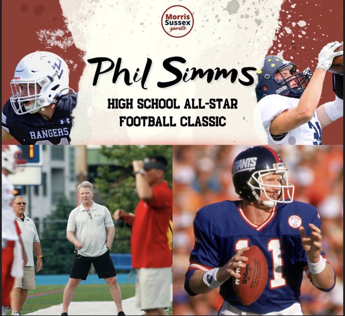 Humbled to be selected to the prestigious @PhilSimmsQB ALL STAR GAME @PSimmsNoSoGame Thank you to my coaches & teammates for helping me achieve this amazing accomplishment. @DominickLepore1 @CoachDiPaolo @STScamps @njpuntingcoach @MikeCaggKicking @PatMarzo @GoMVB