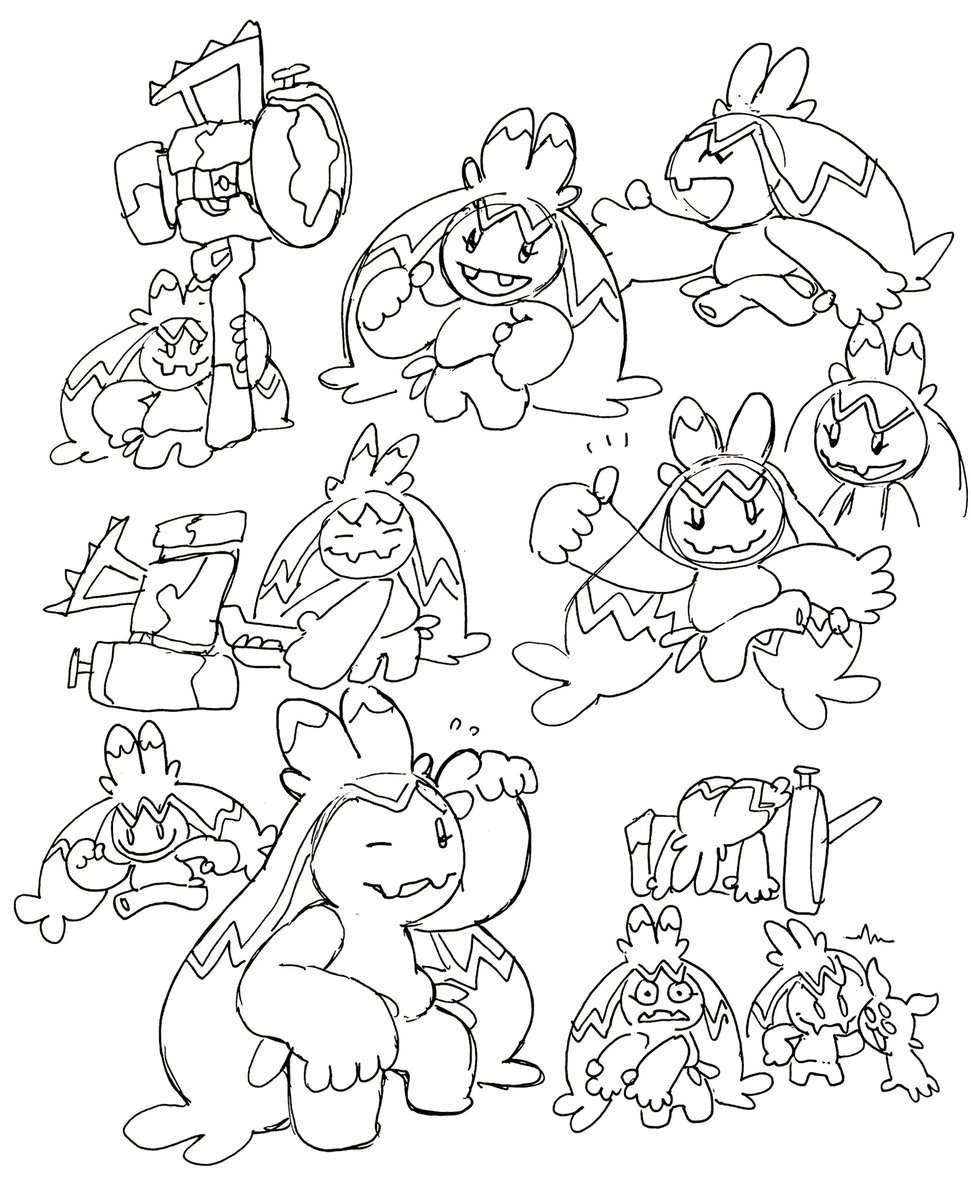 assorted silly doodles 