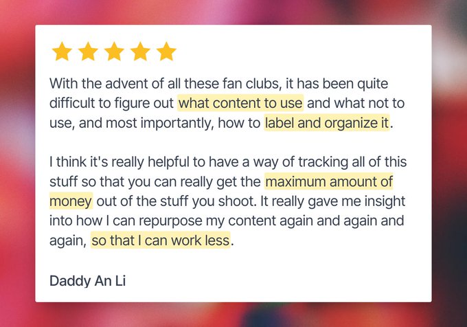 If you're one of those people who needs to see reviews first, here's a peek at what my beta testers had