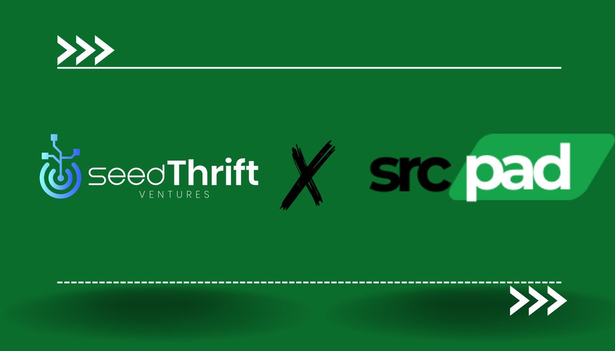 seedthrift's tweet image. SeedThrift Ventures and @srcpad_pro  are thrilled to announce our strategic partnership 🤝, combining expertise in private  investment and cutting-edge 
technology . 

Together, we aim to cultivate innovation and drive impactful growth in the startup ecosystem. 
#srcpad #Src20