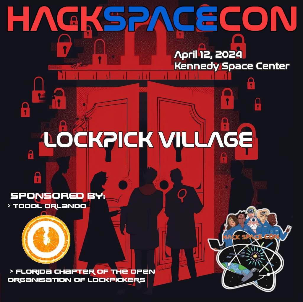 Unlock the art of lockpicking at #HSC24 🔐 Whether you're starting out or sharpening skills, the Lockpicking Village offers hands-on learning and a chance to explore security vulnerabilities. Unlock your potential! We have a great contest in the works too! #openthingsyoushouldnt