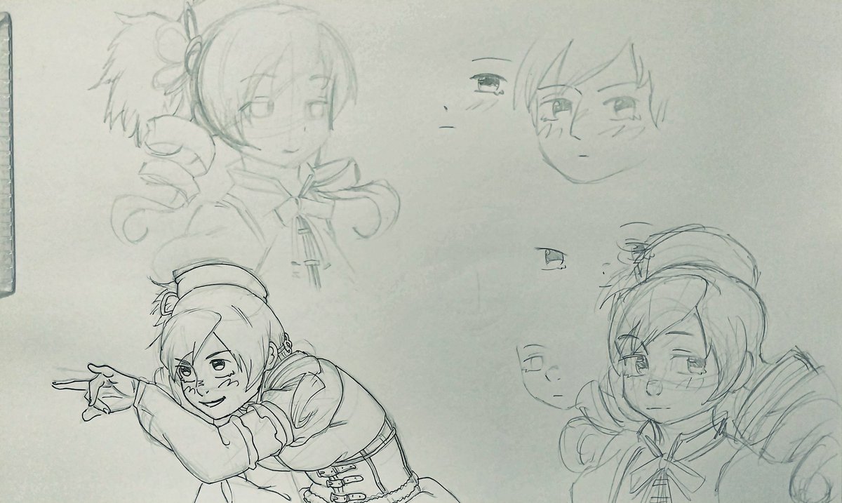 DemoGreserva's tweet image. Training Mami Tomoe in my style (first prototypes  for my next  fanart! (I&apos;ll  animate it like I did with my Madoka&apos;s fanarts)