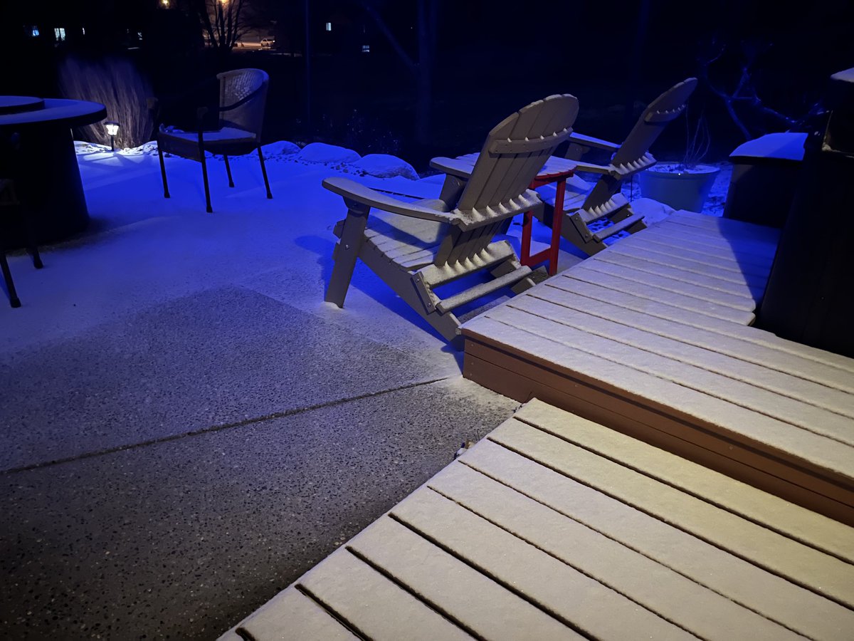 64 degrees yesterday. 24 hrs later. Oh well. It is only Feb.