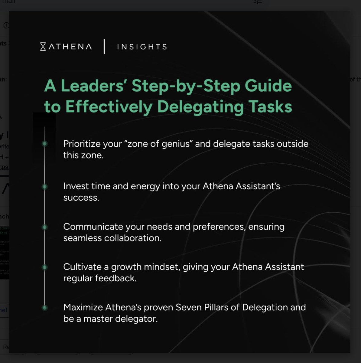 Over 1,000 CEOs, leaders, and decision-makers have unlocked time abundance with Athena's strategic delegation framework. Be one of them today: bit.ly/leaders-guide-…