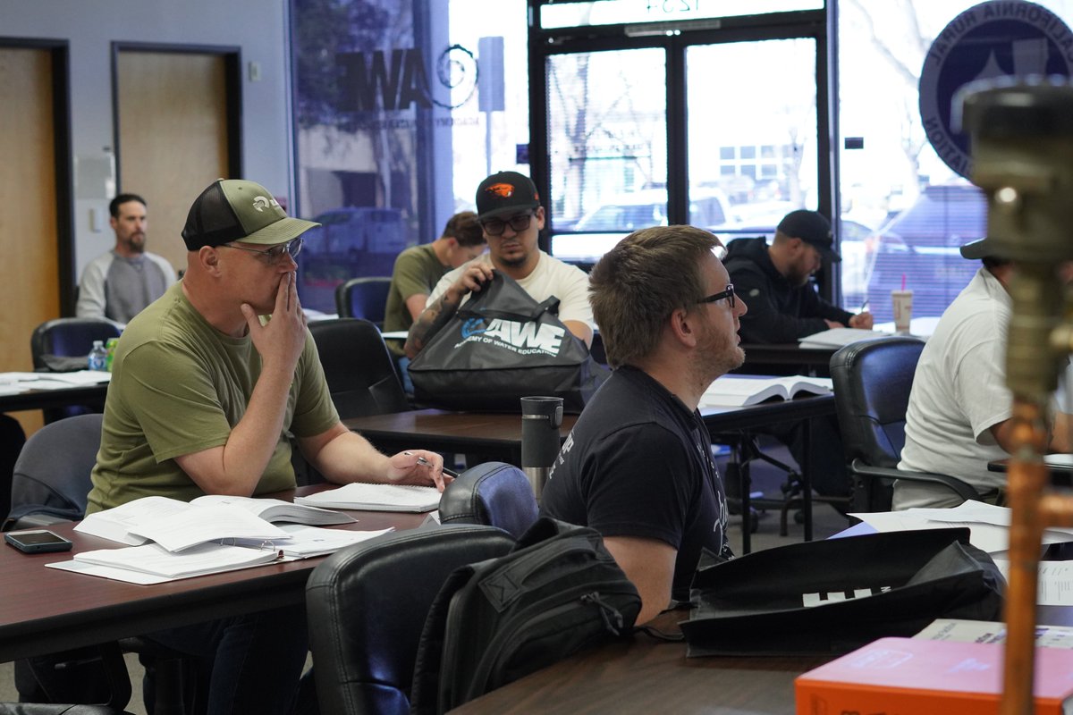 CalRural's tweet image. @CalRural&apos;sDonny Breedlove is teaching the Backflow Tester Course this week at CRWA headquarters. #wateroperator #backflowcertification #awewatertraining #waterapprenticeship