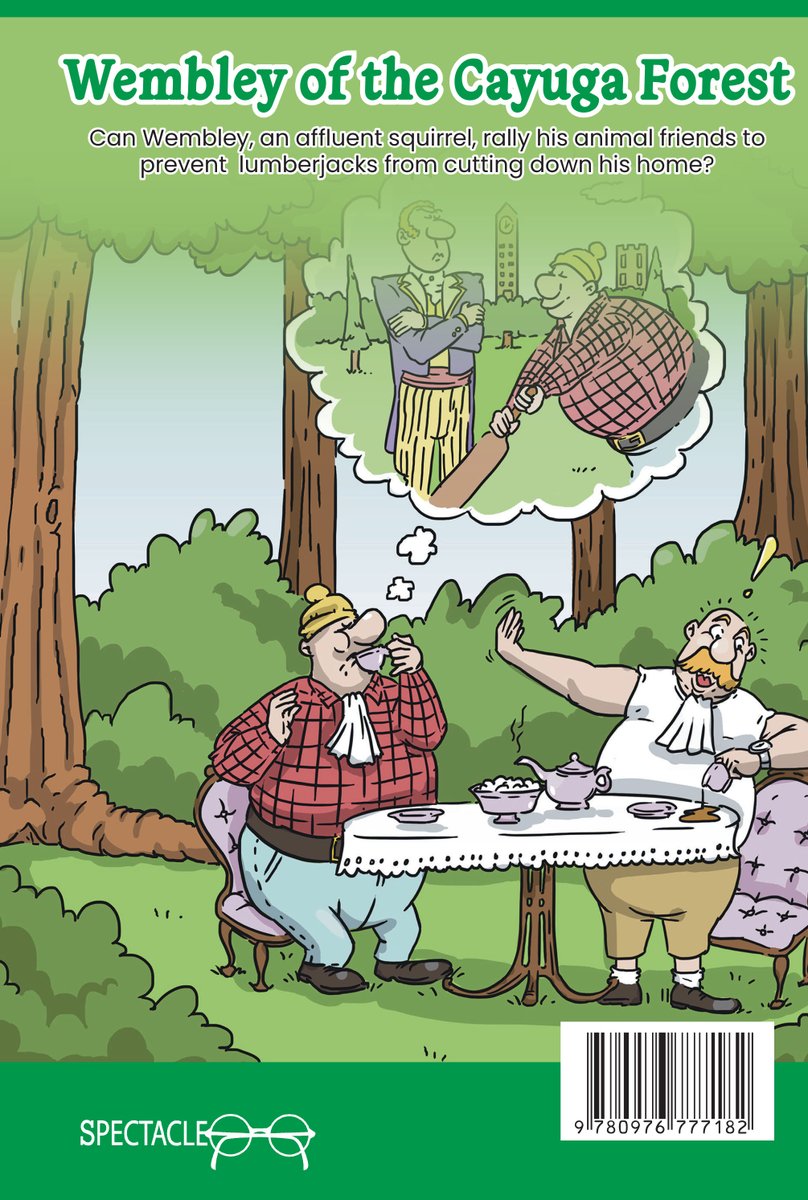 SpectacleInc's tweet image. Excited to share new editions with new cover art for your Favorite Rumpleville Chronicles! Link in Bio to Purchase!

WEMBLEY OF THE CAYUGA FOREST!

#spectaclefilms #spectaclefilmsnyc #spectaclefilmsinc #rumplevillechronicles #cevinsoling #wembleyofthecayugaforest