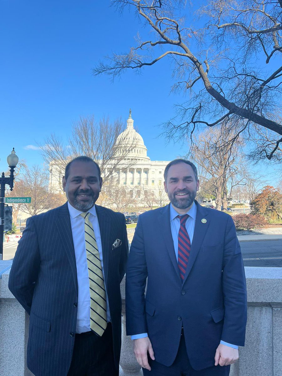 @RepWileyNickel Learning firsthand your principled stand on Tamil Genocide and your uncompromising stand on our right to self determination was inspirational. Your co-chairmanship can only lead to the Caucus’ firm grounding on the fundamentals of the conflict here. Congratulations!