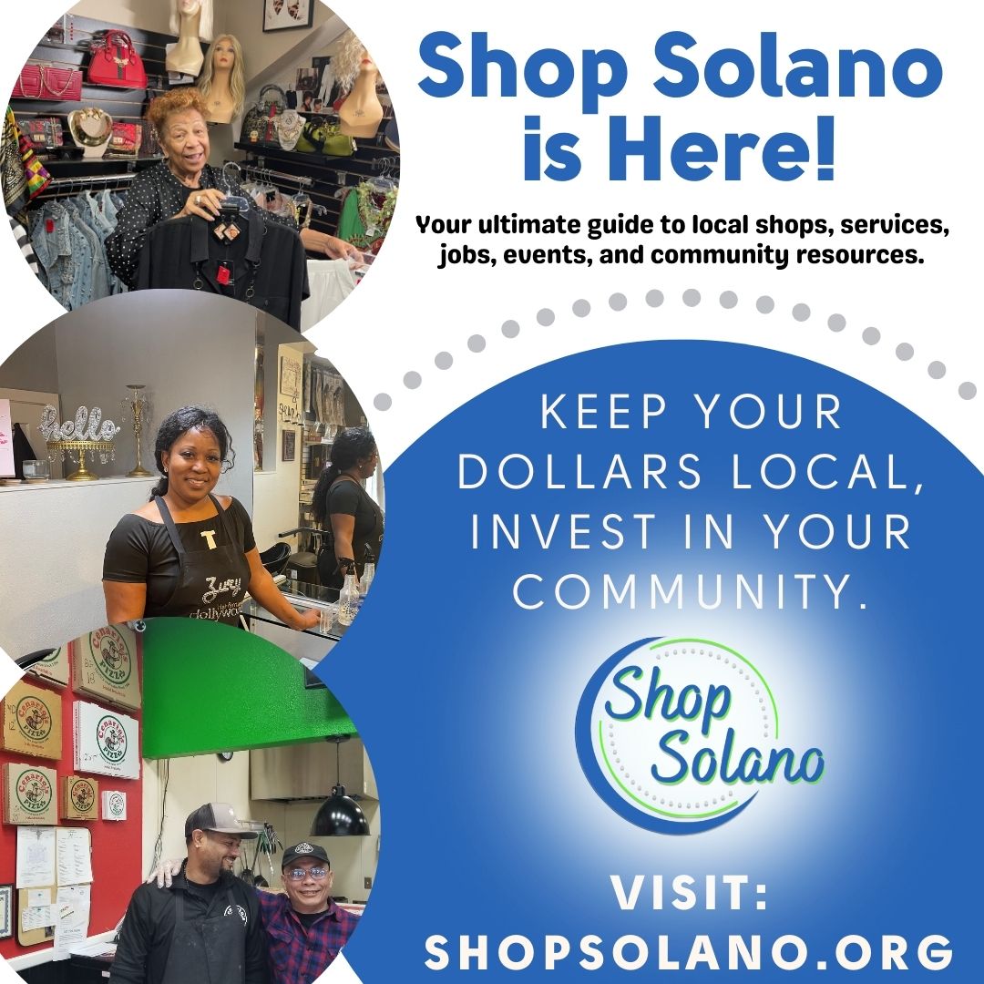 EmpowerSolano's tweet image. Shop Solano - your ultimate guide to local shops, services, jobs, events, AND community resources. Keep your dollars local and invest in your community 😊

Shop Solano today at: shopsolano.org

#ShopSolano #EmpowerSolano #CommunityGuide #Directory #ShopLocal

esm sbh