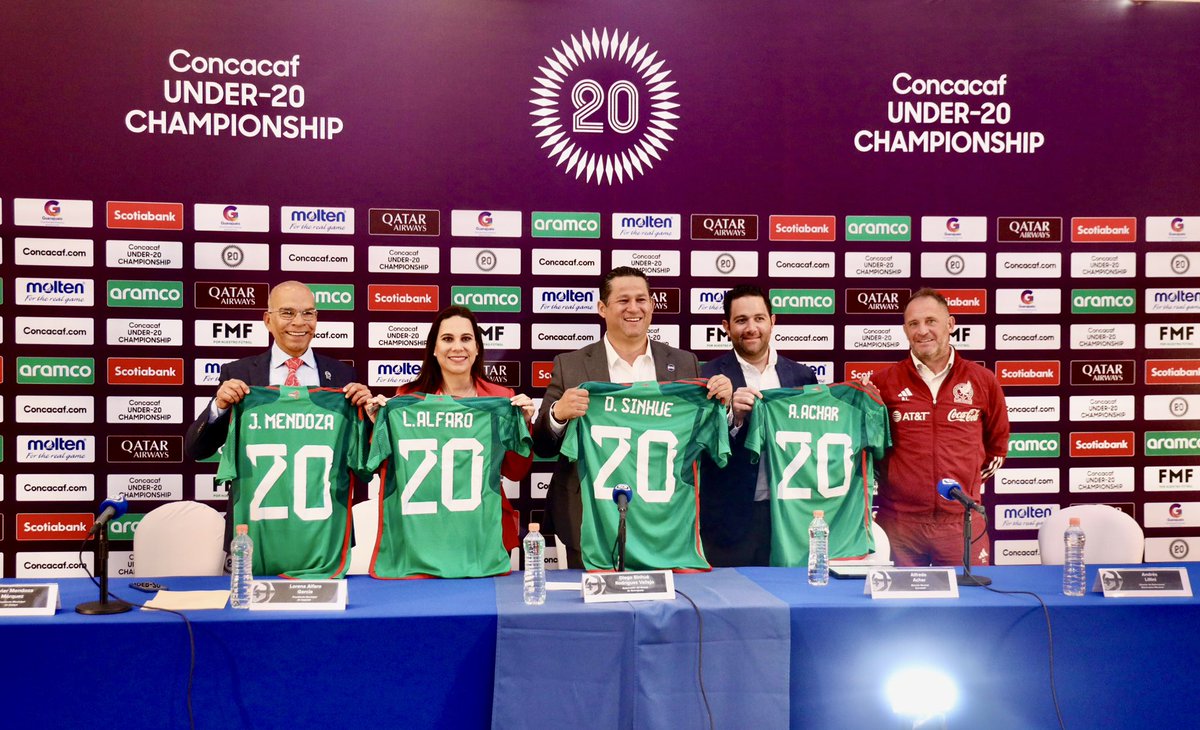 Ya estamos listos con la playera para el Premundial Sub-20 de Fútbol Varonil de la @Concacaf. ¿Ustedes ya se están alistando? 🏟️⚽ #LoMejorEstáPorVenir