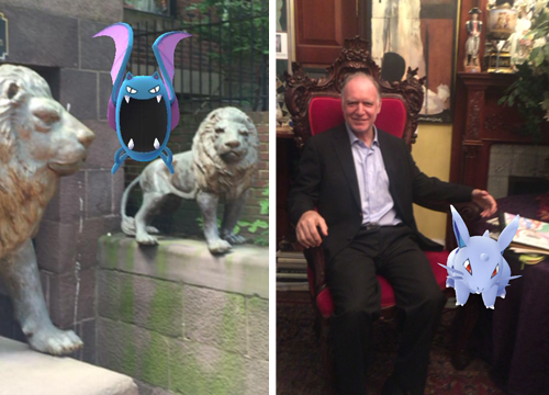 Happy National Pokémon Day! You never know where you'll find those little guys 😎 #PokemonDay #SecretDoorMuseum #WashingtonDC #OnlyOneDC