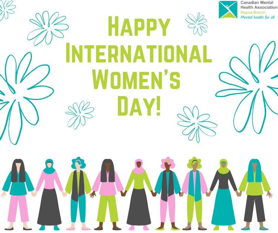 At CMHA Regina, we are incredibly grateful for the women of our organization. From our members, to our Board of Directors, to our staff, we are surrounded by strong, compassionate, & resilient women! Let's continue to #InspireInclusion for women of all walks of life in our world.