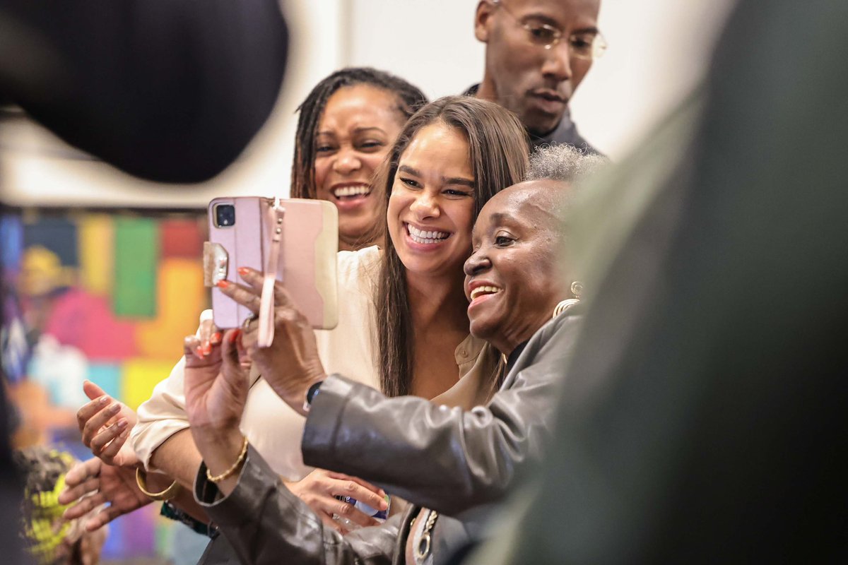 American ballet luminary MISTY COPELAND participates in an invigorating conversation as part of the 'Still I Rise' series on Tuesday, February 27, 2024; at the Wilmington Public Library in Wilmington, DE. 📸 @monsterphotoiso #mistycopeland #ballerina #luminary