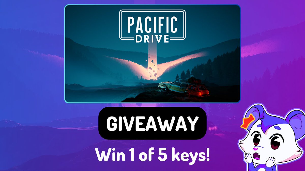 Lets_Playsum's tweet photo. #giveaway incoming! 🚀

To celebrate the launch of #PacificDrive, we're giving away 5 Steam copies of this supernatural survival adventure thanks to our friends at @Kepler_Interact and @ironwoodtweets

Learn more and enter here 👉https://t.co/cYkugbFznN https://t.co/RC6sLCTzl4