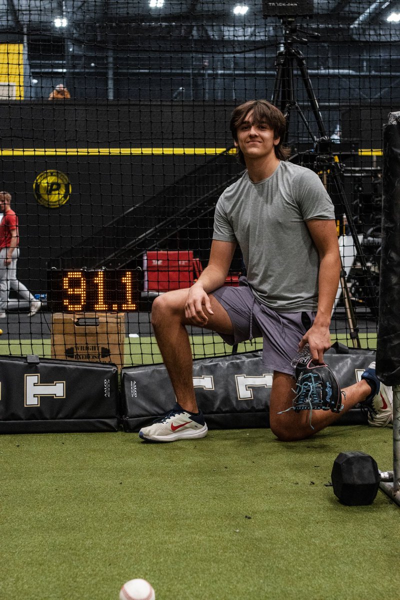 premierpitching's tweet photo. New fastball velocity PR in the end of offseason reassessment bullpen for 2026 RHP @Jakebrett2715 π
#DominateTheZone | #PremierPitching https://t.co/G3Ml9PM3uI