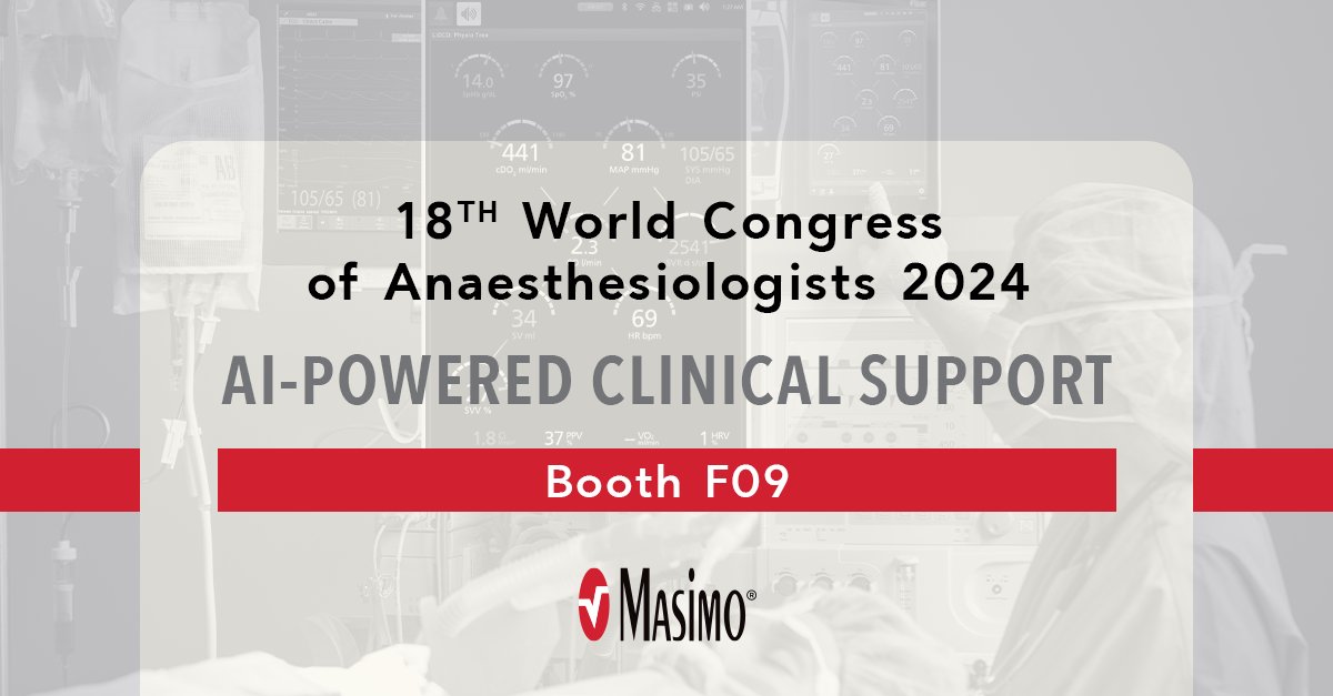 We can’t wait for #WCA2024! We’re excited to share the latest in next-level patient care, including Masimo hemodynamics & oxygenation, customizable connectivity solutions, & innovative wearable technologies. Learn more: ow.ly/zS1B50QIzgl