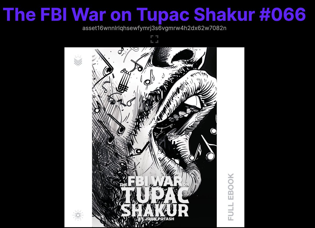 Book.io (@book_io) on Twitter photo The FBI War on Tupac Shakur book from <a href="/Microcosmmm/">Microcosm Publishing</a> was all reserved in about 10 seconds. IF you missed out, here's your chance to win one.
To enter: Like and repost.
Good luck! The FBI War on Tupac Shakur book from <a href="/Microcosmmm/">Microcosm Publishing</a> was all reserved in about 10 seconds. IF you missed out, here's your chance to win one.
To enter: Like and repost.
Good luck!