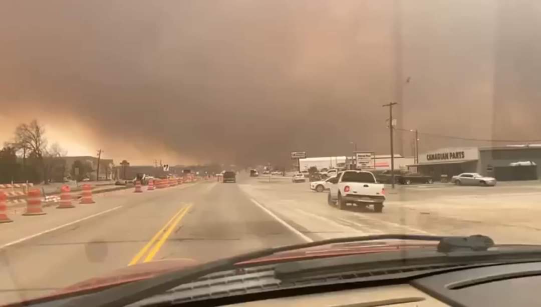 Prayers for the Panhandle of Texas, but especially for Canadian, TX. Though we battle on the football field, today we pray as family members.