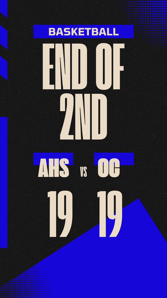 Halftime score update: