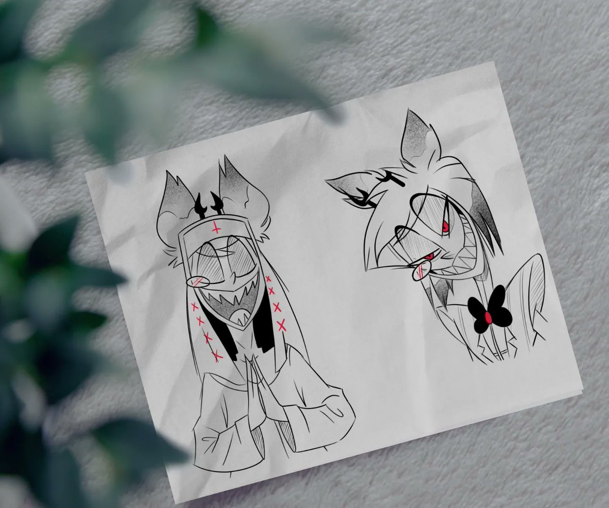 Some Alastor Tattoo ideas.

#hazbinhotel