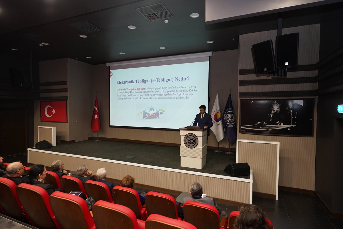 Yalova Defterdarlığı ve odamız işbirliğiyle Vergi Haftası etkinlikleri çerçevesinde "Genç Girişimcilere Kazanç İstinası / İşe Başlama, İşi Bırakma / E-Tebligat ve GİB Teknolojileri" konulu seminer YTSO Konferans Salonunda gerçekleştirilmiştir.