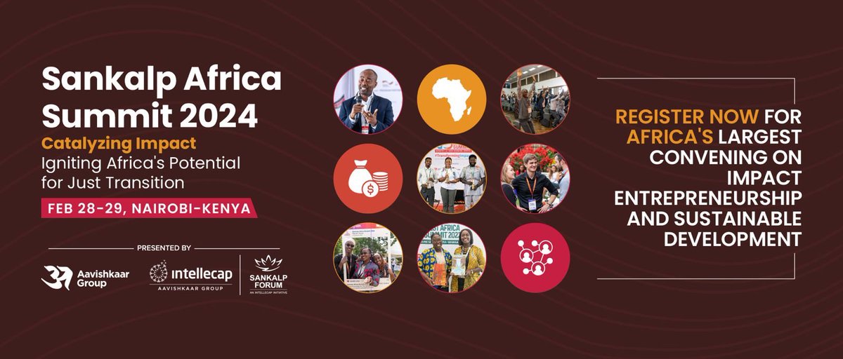 Thrilled to announce our co-founders will be at #SankalpAfrica2024! 

Joining exceptional leaders for collaborative action on Africa's pressing challenges and achieving the Sustainable Development Goals.