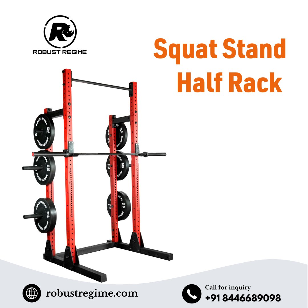 Squat stand Half rack P493 💪💪
Need gym equipment? Call us at +91 84466 89098 to place your order.   
Website - robustregime.com. . .
.
.
.

#robustpowerrack #robustregime #gymequipmentmanufacturer #fitnessequipmentmanufacturer #fitnessequipment #squatstand #byehalfrack