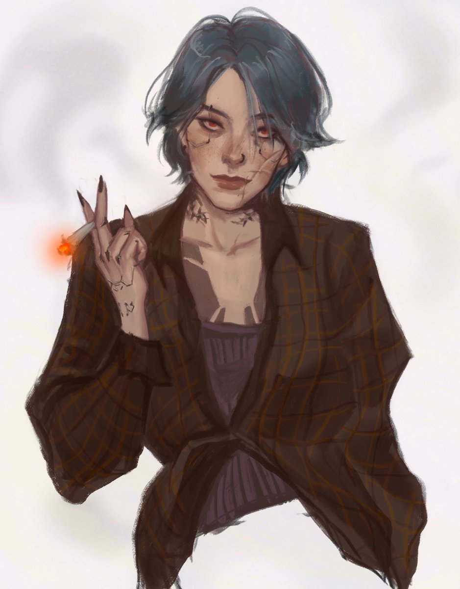 trcabbage's tweet photo. my gf’s cyberpunk character 🥵 #digitalart #Cyberpunk2077 #cyberpunk2077art #cyberpunk2077v #originalcharacterart #DigitalArtist #ArtistsOfTwitter #sketch https://t.co/cA3Ul3Cnzu