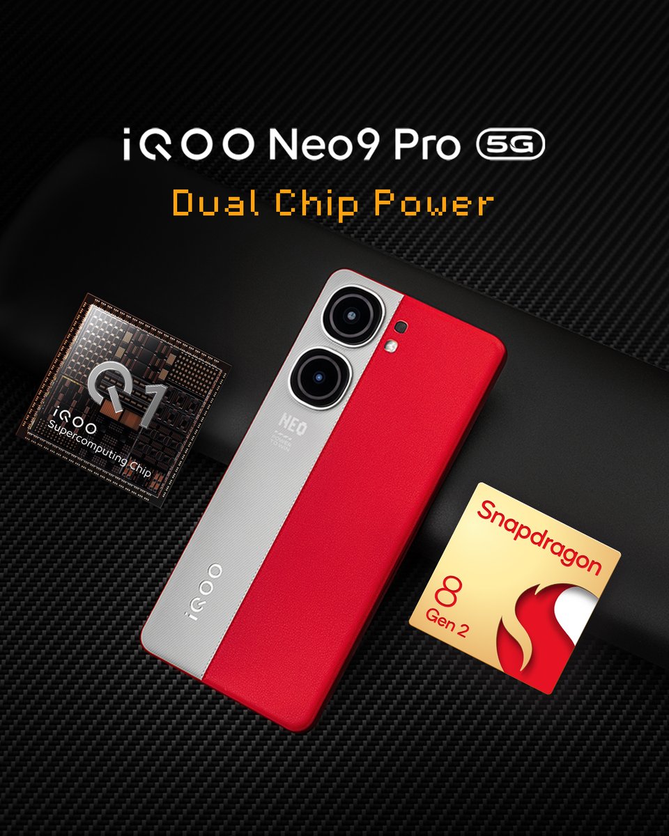 Today, I'm giving away both colour variants of the #iQOONeo9Pro to the #stufflistingsarmy 😍 To win: 1. Like this post 2. Quote repost this post with #iQOONeo9Progiveaway #WinNeo9Pro #PowerToWin #Neo9Pro2X 3. Answer some questions Happy winning ❤️