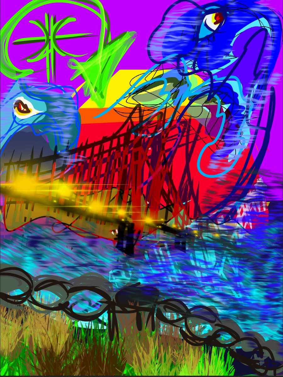 GoldRagingApe's tweet photo. I.hadAdream it was ☠️Starts🎯?
#SanFrancisco #goldengatebridge #multibridge #worldbridge #NewBeginnings #dreamart #Tsunami #destroyedbridge #greenlight #rippleeffect #newbridge #future #worldreservebridge #sfx #xapp #goldentimeline #SanFranciscobridge #ripple #californiavibes https://t.co/aKnB6nIiES