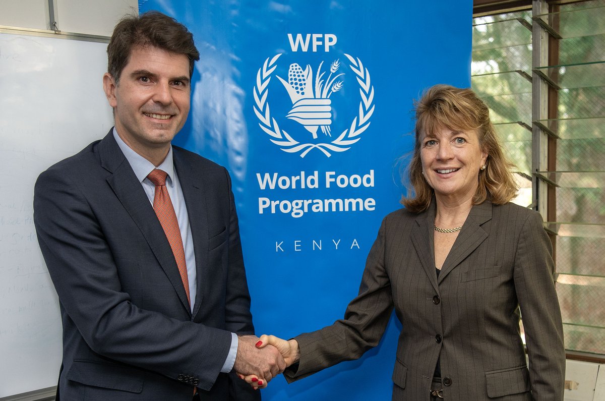 LaurenLandis1's tweet photo. Had a great meeting with @noro_kurilla, Advisor to the Slovak President on Environment &amp; Climate Change. Discussed Slovakia's vital role in #WFP's Wajir H2O project.Their dedication to water management is essential in our battle against food insecurity @KLeligdonova @SKEmbKenya https://t.co/bi2wbQgCgn