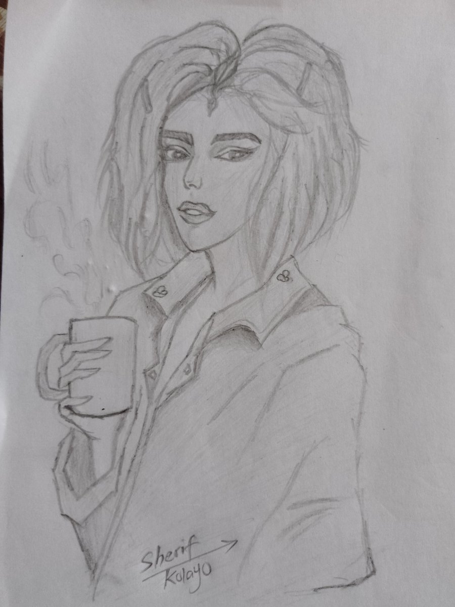 sherifkolayo's tweet photo. I redrew and made a few changes to a pencil sketch by @angelganev6 
He's part of my inspiration 👌
#potrait #pencilpotrait #pencilsketch #Pencildrawing #PencilArt https://t.co/9cfOogIsCS