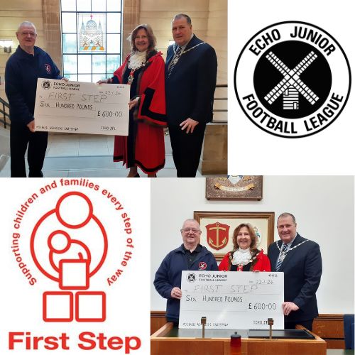 Our League Chairman Paul Dickinson visited Havering Town hall last week to hand over a donation cheque for £600 to Mayoress Stephanie Nunn and Mayor Consort Barry Mugglestone towards their chosen charity First Step. Please visit First Step's website at firststep.org.uk
