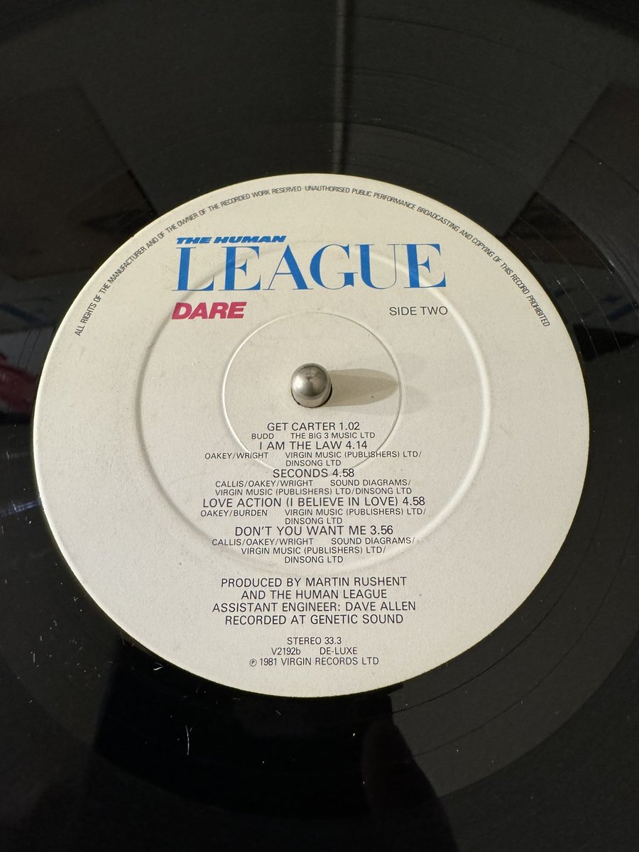 On this day in 1982 No 9 UK Album Chart The Human League “Dare” IMHO an iconic LP of the 1980s. Another tough LP to choose from but I’ll go for “The Sound Of The Crowd” how about you? #1980s #TheHumanLeague @jillwebb2005 @nikidoog @CarolynPPerry @blackenrho @FatOldAnarchist…