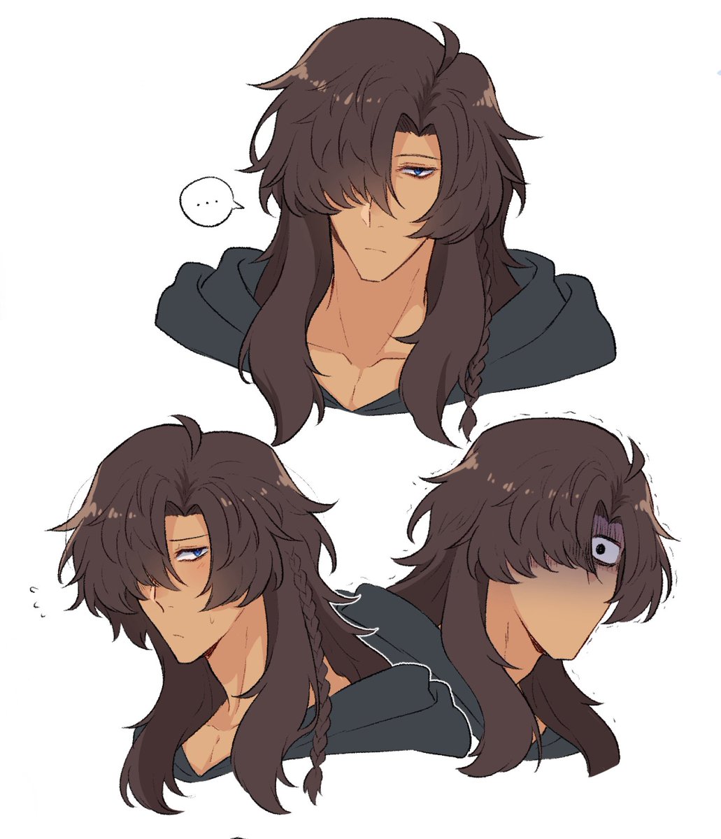 「some leon expressions i drew a while bac」|aly 🐾 temi plush is REALのイラスト