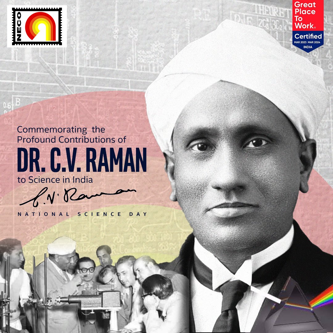 This #NationalScienceDay, let's explore, discover, and innovate for a brighter future. Let science ignite your passion!

#Science #CVRaman #JNIL