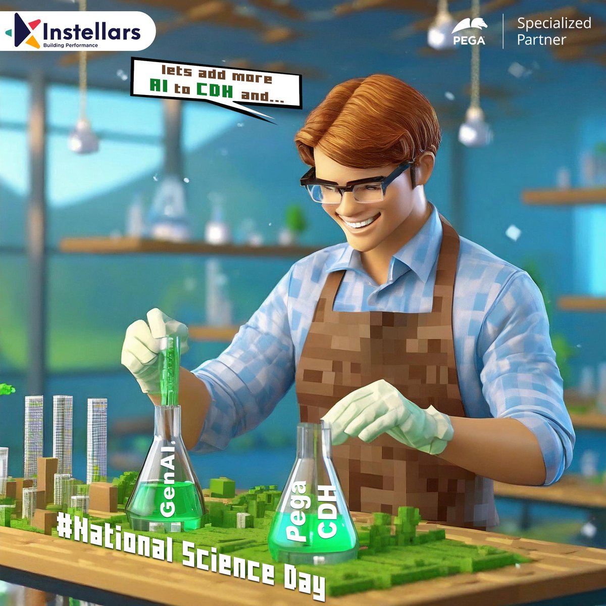 InstellarsGC's tweet photo. Explore, discover, innovate: Celebrating science's endless possibilities on National Science Day!

@pega @PegaDeveloper #pega #pegasystems #NationalScienceDay #CVRaman #GenAI #PegaCDH https://t.co/TSBJ3AN4mc