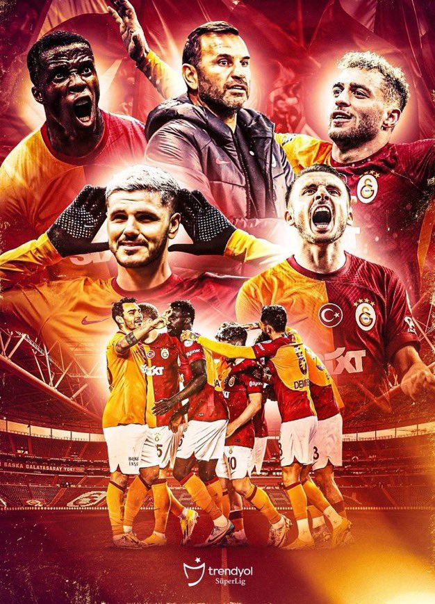 <a href="/GalatasaraySK/">#5YıldızlıŞampiyon ⭐️⭐️⭐️⭐️⭐️</a> 💛❤️
<a href="/ultrAslan/">ultrAslan</a> 
#KenetleninBaşkaGalatasarayYok #SenŞampiyonOlacaksın 
#KONSANTRASYON 
#Hedef24 #hedefKupa
