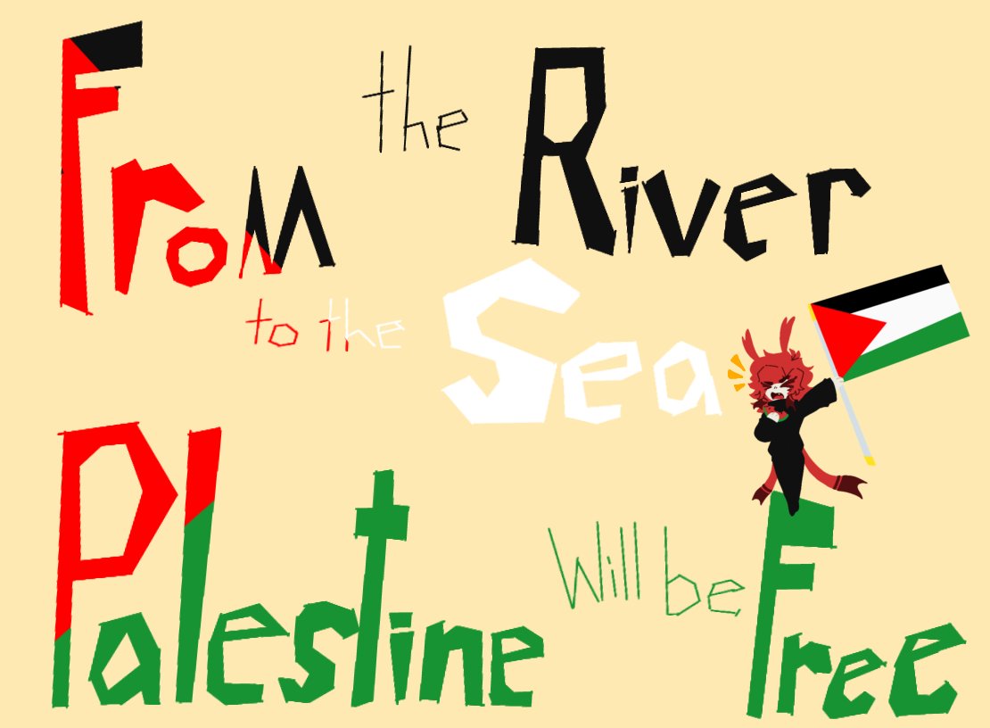 SpadeChecker2's tweet image. I STAND WITH PALESTINE🇵🇸🍉!!!!
#FreePalestine